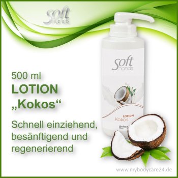 Soft Hands LOTION Kokos 500 ml